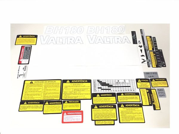 Jogo de Decalque para Tratores