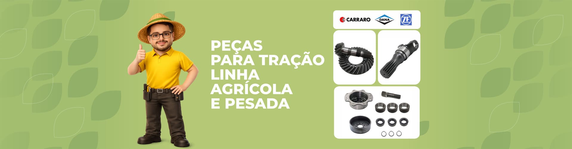 peças para tração