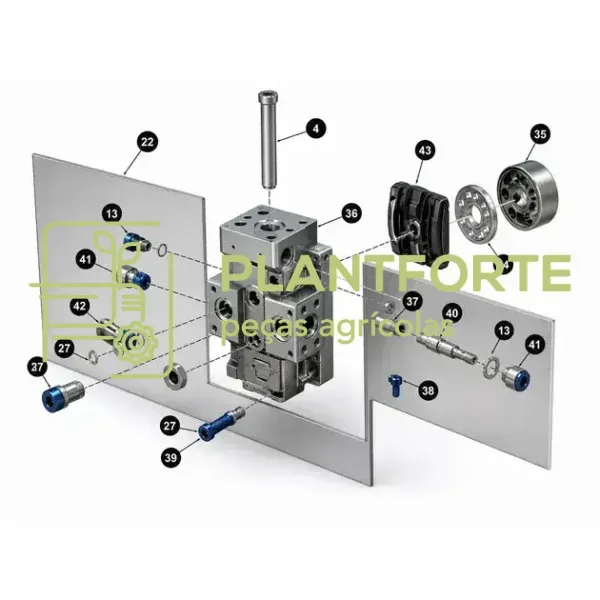 AKK29176 - KIT DA COBERTURA - JOHN DEERE