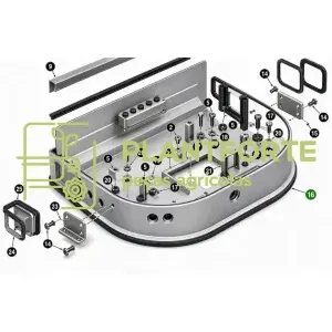 AL112950 - CAIXA DE PROTEÇÃO TÉRMICA PARA AR-CONDICIONADO - JOHN DEERE