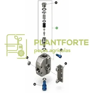 AL118684 - VÁLVULA DE CONTROLE REMOTO À ENTRADA - JOHN DEERE