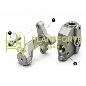 R306955 - SUPORTE DO TENSOR DA CORREIA - JOHN DEERE